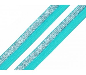 Falzgummi Breite 17 mm mit Lurex